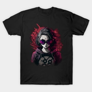 Anime Emo Nu-Goth E-Girl Vengeance T-Shirt